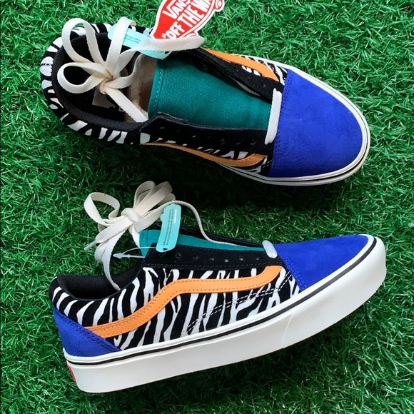 VANS COMFYCUSH OLD SKOOL ZEBRA Tldepoolsrt The WbW - Picture 10 of 16